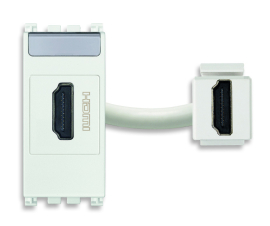 Розетка HDMI
Arke,   цвет - белый,  пластмасса,  19346.B VIM,  19346.B,  Vimar
 - PULSAL.RU