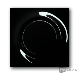 Накладка с клавишами
Impuls,  двухклавишный,  с подсветкой,   цвет - черный глянцевый,  пластмасса,  1785-71,  1753-0-9624,  ABB
 - PULSAL.RU