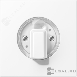 Накладка на поворотные выключатели
LS 990,  LS plus,  LS ZERO,  LS-design,   цвет - белый матовый,  пластмасса,  LS1941WWM,  LS 1941 WWM,  JUNG
 - PULSAL.RU