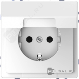 Розетка
D-Life,  со шторками,  с крышкой,  с заземлением,  одинарная,  безвинтовые клеммы,   цвет - белый лотос,  пластмасса,  MTN2310-6035,  MEG2310-6035,  Merten
 - PULSAL.RU
