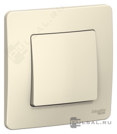 Выключатель 10 А
Blanca,  одноклавишный,  без подсветки,   цвет - молочный,  пластмасса,  BLNVS010102,  Schneider Electric
 - PULSAL.RU