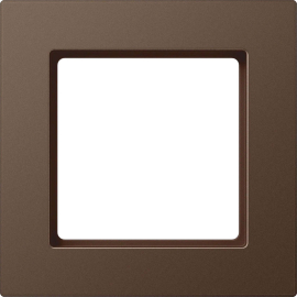 Рамка
A 550,  1 пост,   цвет - мокко,  вертикальная,  горизонтальная,  пластмасса,  A5581BFMO,  A 5581 BF MO,  JUNG
 - PULSAL.RU