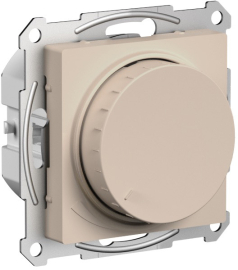 Светорегулятор (диммер) 10-400 Вт/ВА, для LED 3-150 Вт/ВА
Atlas Design Antique,  AtlasDesign Air,  Atlas Design,  поворотно-нажимной,  с возможностью управления с 2-х мест,  лампы накаливания и галогенные 220В (R),  лампы с индукционным (обмоточным) трансформ.(L),  лампы с электронным (емкостным) трансформ.(C),  диммируемые лампы LED 220В (LEDi тип L),  диммируемые лампы LED 220В (LEDi тип C),   цвет - песочный,  пластмасса,  ATN001223,  Schneider Electric
 - PULSAL.RU