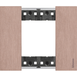 Рамкa
Living Now,  1 пост,   цвет - медь,  горизонтальная,  металл,  KA4802ZM,  BTicino
 - PULSAL.RU