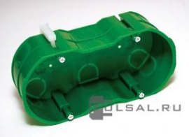 Монтажная коробка двухпостовая 148х45мм
AtlasDesign Air,  Atlas Design Antique,  Unica Базовая,  Unica Хамелеон,  Unica Quadro,  Unica Top,  Unica Class,  Unica New Pure,  Unica New Studio,  Unica New Studio modular,  Odace,  Sedna,  Glossa,  Blanca,  W59,  W59aqua,  Дуэт,  Этюд,  Mureva Styl,  Atlas Design,  для сплошных стен,  KM-252,  Schneider Electric
 - PULSAL.RU