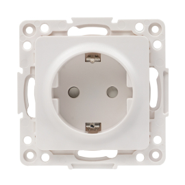 Розетка
Стокгольм,  со шторками,  с заземлением,  одинарная,  безвинтовые клеммы,   цвет - белый,  пластмасса,  EYR16-028-10,  EKF
 - PULSAL.RU