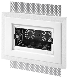 Монтажная рамка для гипрка для монтажа заподлицо со стеной
Eikon EXE,  Eikon EXE Flat & Tondo,  Eikon EXE Vintage,  для полых стен и гипрока,  V71794 VIM,  V71794,  Vimar
 - PULSAL.RU