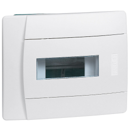 Щит (бокс) без шины N&E, Nedbox, встраиваемый, IP 40,  модулей - 6, пластмасса,  цвет - белый, 601110, Legrand - PULSAL.RU