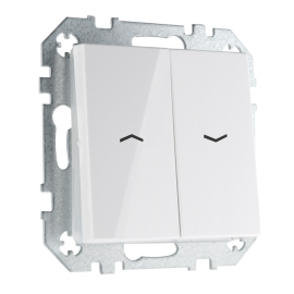 Выключатель для жалюзи
Epsilon,  Retro Liregus,  без фиксации,  без подсветки,   цвет - белый,  пластмасса,  IJZ.10-001-01.E/B,  LIREGUS
 - PULSAL.RU