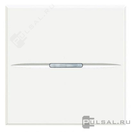 Переключатель с самовозвратом Axial
Axolute,  Axolute AIR,  одноклавишный,  без подсветки,  с возможностью подсветки,   цвет - белый,  пластмасса,  HD4003M2AN,  BTicino
 - PULSAL.RU
