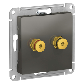 Розетка акустическая
Atlas Design Antique,  AtlasDesign Air,  Atlas Design,  1 пара,   цвет - сталь,  пластмасса,  ATN000987,  Schneider Electric
 - PULSAL.RU