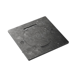 Лючок квадратный в пол (без установочного набора и без розеток)
Лючки DFB,  напольная,  1 пост,  2 модуля,   цвет - сталь оцинкованная,  металл,  IP 44,  DFB2MRRNFA,  Donel
 - PULSAL.RU