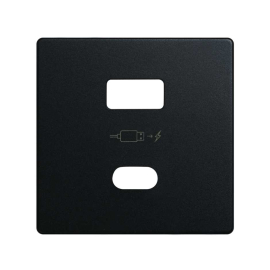 Накладка для зарядного устройства USB A+C цвета графит S82
Simon 82 Detail,  Simon 82 Nature,  Simon 82,  USB type-C 5V,  USB type-A 5V,  двойная,   цвет - графит,  пластмасса,  8201296-038,  Simon
 - PULSAL.RU