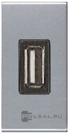 Зарядка USB-A, 0.75А
Zenit,  USB type-A 5V,  одинарная,   цвет - серебряный,  пластмасса,  N2185 PL,  2CLA218500N1301,  ABB
 - PULSAL.RU