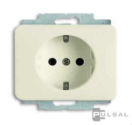 Розетка
Alpha nea,  Alpha exclusive,  со шторками,  с заземлением,  одинарная,  безвинтовые клеммы,   цвет - слоновая кость,  пластмасса,  20 EUCKS-22G,  2013-0-5240,  ABB
 - PULSAL.RU