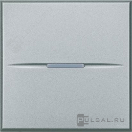 Переключатель с самовозвратом Axial
Axolute,  Axolute AIR,  одноклавишный,  без подсветки,  с возможностью подсветки,   цвет - алюминий,  пластмасса,  HC4003M2N,  BTicino
 - PULSAL.RU