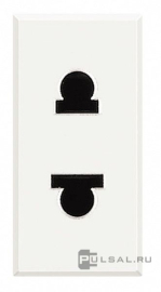 Розетка
Axolute,  Axolute AIR,  со шторками,  без заземления,  одинарная,  винтовые клеммы,   цвет - белый,  пластмасса,  HD4125,  BTicino
 - PULSAL.RU