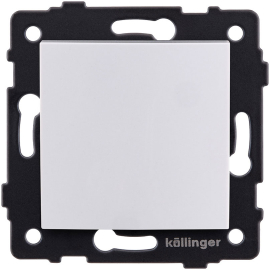 Кнопка Н.О.
Aspekt,  Eleganz,  Reflex,  одноклавишный,   цвет - белый,  пластмасса,  REA-R-005WH,  Kollinger
 - PULSAL.RU