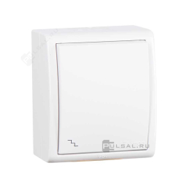 Переключатель
Simon 15 Aqua,  одноклавишный,  с подсветкой,   цвет - белый глянец,  пластмасса,  IP 54,  1594204-030,  Simon
 - PULSAL.RU