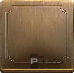 Клавиша
Antique,  одноклавишный,  без подсветки,   цвет - античная латунь,  металл,  MTN412143,  MEG412143,  Merten
 - PULSAL.RU