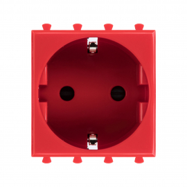 Розетка
Avanti,  со шторками,  с заземлением,  одинарная,  винтовые клеммы,   цвет - красный квадрат,  пластмасса,  4401002DKC,  DKC_4401002,  DKC
 - PULSAL.RU