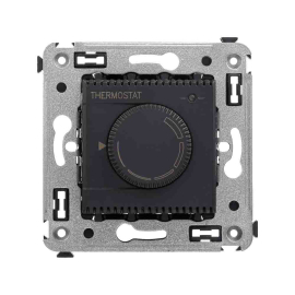 Терморегулятор теплого пола 5A
Avanti,  поворотный,  датчик t° пола (внешний),  без таймера,   цвет - черный матовый,  пластмасса,  4412163DKC,  DKC_4412163,  DKC
 - PULSAL.RU