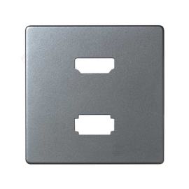 Накладка для розетки HDMI + USB
Simon 82 Concept,  Simon 82 Detail,  Simon 82 Nature,  Simon 82,  USB данные,  одинарная,   цвет - алюминий,  пластмасса,  8201095-093,  Simon
 - PULSAL.RU