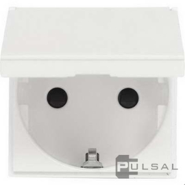 Розетка
Zenit,  со шторками,  с крышкой,  с заземлением,  одинарная,  винтовые клеммы,   цвет - белый,  пластмасса,  N2288.1 BL,  2CLA228810N1101,  ABB
 - PULSAL.RU