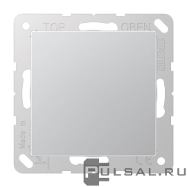 Заглушка
A VIVA,  A creation,  A 550,  A flow,  ECO profi и ECO profi Standart,  ECO profi design (ECO Profi Deco),   цвет - алюминий,  пластмасса,  A594-0AL,  A 594-0 AL,  JUNG
 - PULSAL.RU