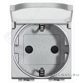 Розетка
LivingLight,  со шторками,  с крышкой,  с заземлением,  одинарная,  винтовые клеммы,   цвет - алюминий,  пластмасса,  NT4141PW,  BTicino
 - PULSAL.RU