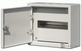 Щит 250х300х120, ЩРН-12 с замком, ЩРН, навесной, IP 31,  модулей - 12, металл,  цвет - серый, 30202DEK, Dekraft - PULSAL.RU