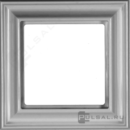 Рамка дизайн Багет ECO Profi Deco
ECO profi design (ECO Profi Deco),  1 пост,   цвет - алюминий,  вертикальная,  горизонтальная,  пластмасса,  EPD481AL,  EPD 481 AL,  JUNG
 - PULSAL.RU