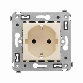Розетка
Avanti,  со шторками,  с заземлением,  одинарная,  винтовые клеммы,   цвет - ванильная дымка,  пластмасса,  4405003DKC,  DKC_4405003,  DKC
 - PULSAL.RU