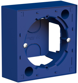 Коробка для наружного монтажа
Atlas Design,   цвет - аквамарин,  пластмасса,  ATN001100,  Schneider Electric
 - PULSAL.RU
