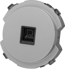 Розетка компьютерная RJ45 Cat.5 (UTP)
Байкал,  одинарная,   цвет - платина,  пластмасса,  SQ1819-0314,  TDM
 - PULSAL.RU Розетка компьютерная RJ45 Cat.5 (UTP)
Байкал,  одинарная,   цвет - платина,  пластмасса,  SQ1819-0314,  TDM
 - PULSAL.RU