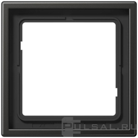 Рамка
LS 990,  1 пост,   цвет - антрацит,  вертикальная,  горизонтальная,  металл,  AL2981AN,  AL 2981 AN,  JUNG
 - PULSAL.RU