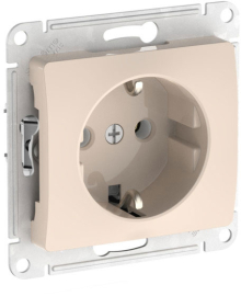 Розетка (безвинтовые клеммы)
Glossa,  без шторок,  с заземлением,  одинарная,  безвинтовые клеммы,   цвет - бежевый,  пластмасса,  GSL000243S,  Schneider Electric
 - PULSAL.RU