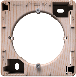 Коробка для наружного монтажа
Glossa,   цвет - сосна,  пластмасса,  GSL001500,  Schneider Electric
 - PULSAL.RU