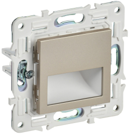 Подсветка для коридоров и ступеней
Skandy,   цвет - шампань,  пластмасса,  SK-FL20-K37,  IEK
 - PULSAL.RU