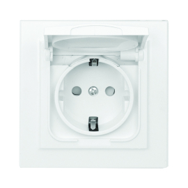 Розетка
Минск,  со шторками,  с заземлением,  одинарная,  безвинтовые клеммы,   цвет - белый,  пластмасса,  ERR16-029-100-44,  EKF
 - PULSAL.RU