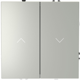 Выключатель для жалюзи
S70,  без фиксации,  без подсветки,   цвет - сталь,  пластмасса,  VLS020705,  Voltum
 - PULSAL.RU