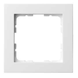 Рамка
R1,  1 пост,   цвет - белый глянцевый,  вертикальная,  горизонтальная,  пластмасса,  81001SCW,  Wedder
 - PULSAL.RU