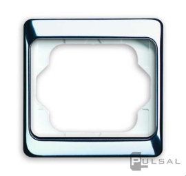 Рамка
Alpha exclusive,  1 пост,   цвет - хром,  вертикальная,  горизонтальная,  металл,  1721 KA-263,  1754-0-4159,  ABB
 - PULSAL.RU