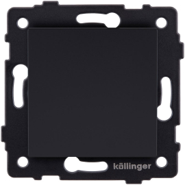 Кнопка Н.О.
Aspekt,  Eleganz,  Reflex,  одноклавишный,   цвет - черный матовый,  пластмасса,  REA-S-005BM,  Kollinger
 - PULSAL.RU