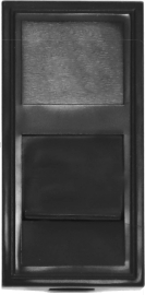 Розетка компьютерная RJ45 UTP
Лючки DDSB,  Лючки DFB,  одинарная,   цвет - черный,  пластмасса,  DECF12B6,  Donel
 - PULSAL.RU