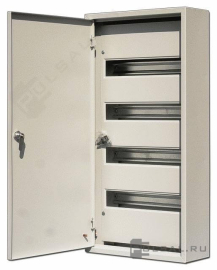 Щит 680х350х120, ЩРН-60 с замком, ЩРН, навесной, IP 31,  модулей - 60, металл,  цвет - серый, 30208DEK, Dekraft - PULSAL.RU